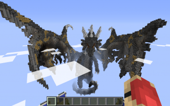 Huge Black Dragon