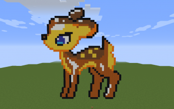 Deer Pixel Art