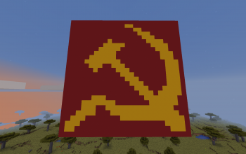 USSR Emblem Pixel Art