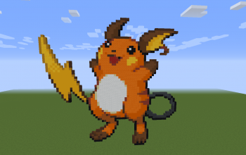 Raichu Pixel Art