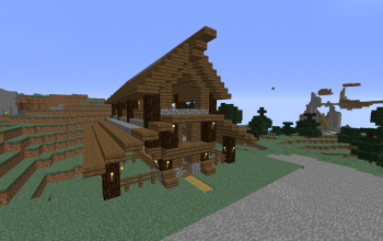 Spruce Village Pack - Barn