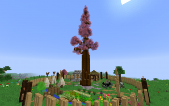 Sevtech Ages starting base - Sakura village