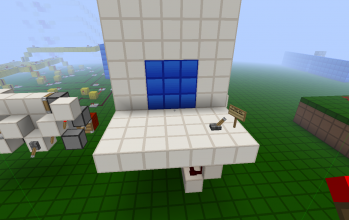 3x3 completely hidden piston door