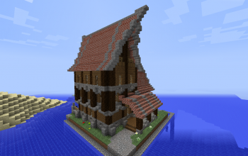 (CustomNPCs) Medieval House (1.12+)