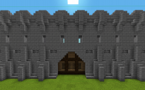 Basic Castle Wall Door.