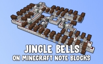 "Jingle Bells" on Note Blocks