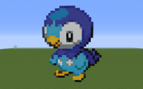 Piplup Pixel Art