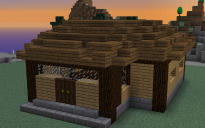 Rustic Spruce House