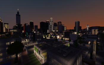 Minecraft Map - Los Angeles Preview #2