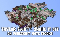 "Taylor Swift - Shake It Off" on Note Blocks