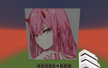 Zero Two Pixel Art