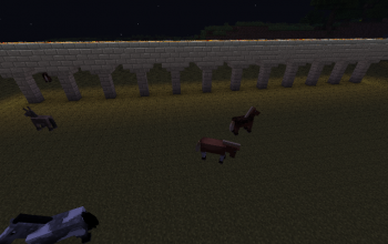 Simple Minecart Bridge #1 Straight Rail