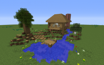 maison de campagne (+redstone)