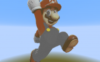Mario Pixel Art Huge!!