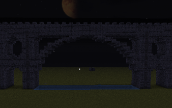 large stone brick bridge