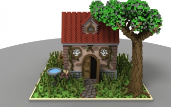 MEGA House with tree