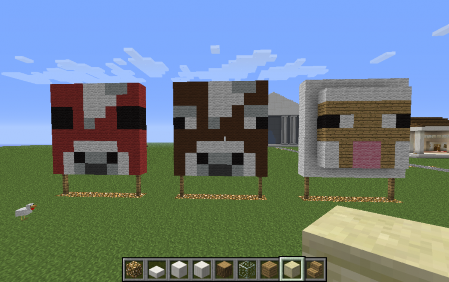 Pixel Art Minecraft Animaux