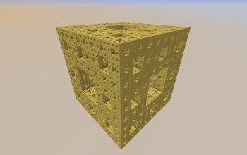 Fourth Iteration Menger Sponge