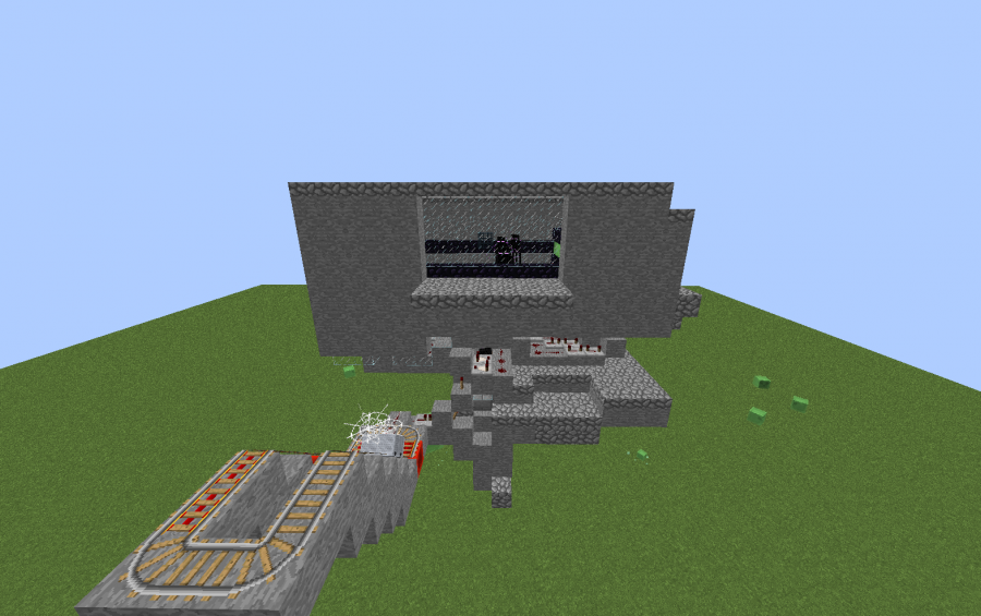 Enderman Farm with spawner, creation #14705