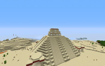 Masive Aztec Pyramid