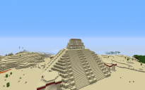 Masive Aztec Pyramid