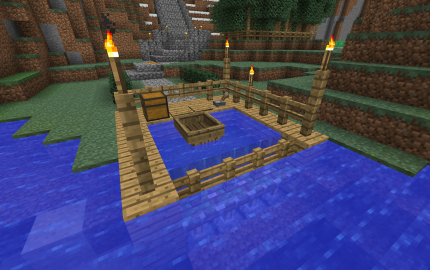 boat dock, creation #1476