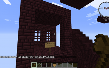 Default Nether Fortress Corridor Corner