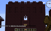 Default Nether Fortress Lava Well Room