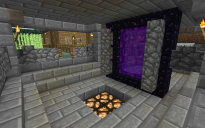 Brick-Locked Nether Portal