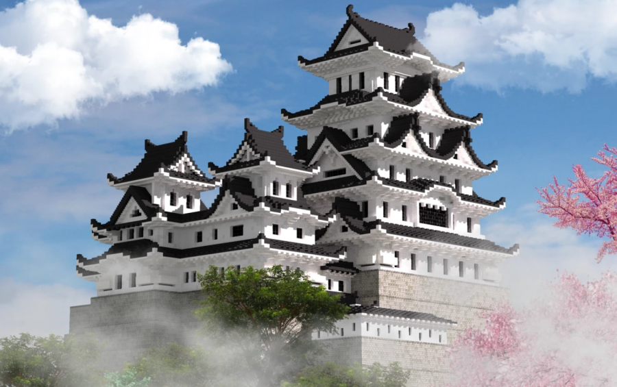 Japanese Castle Himeji Creation 14884