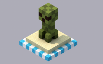 Creeper Statue