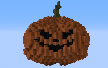 Halloween pumpkins 1.12.2 (Map + Schemes)