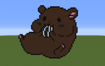Guinea Pig / Hamster Pixel Art
