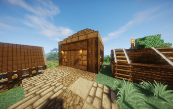 Medieval Wood Hut