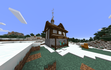 I upgraded Technoblade's and Philza's DreamSMP house 