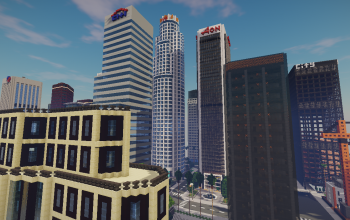 Minecraft Map - Los Angeles City (trailer)