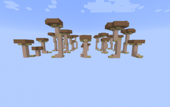 Big mushrooms (10 Variations)