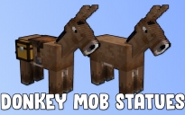 Donkey Mob Statues