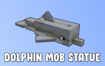 Dolphin Mob Statue