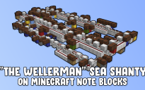 "The Wellerman" Sea Shanty on Minecraft Note Blocks