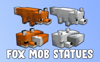 Fox Mob Statues