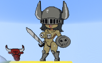 Warrior Girl Pixel Art