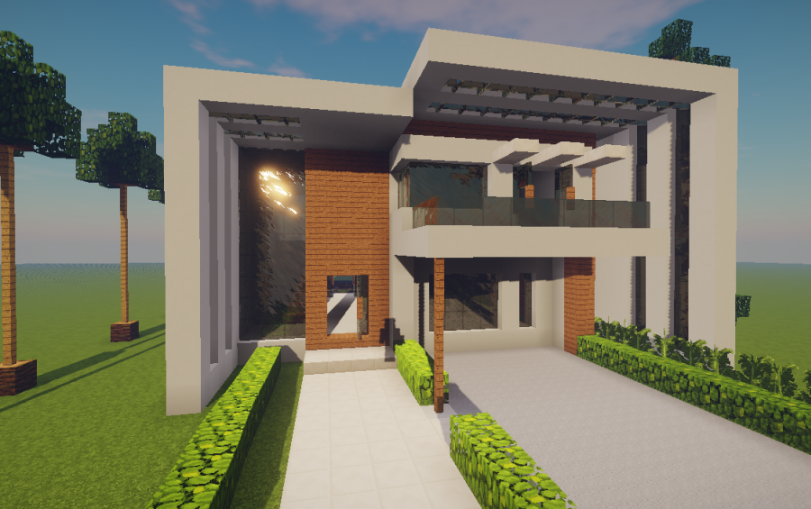 Minecraft Mapa Survival - Casa Moderna +(Download) 