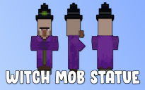 Witch Mob Statue