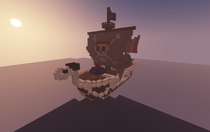 Luffy Pixel - One Piece Minecraft Map