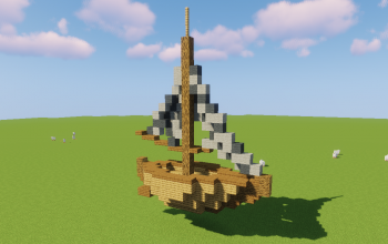 picture Small Simple Minecraft Pirate Ship minecraft boats creations
