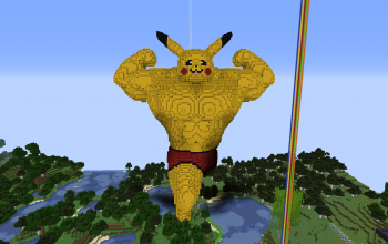 Ultra Swole Pikachu