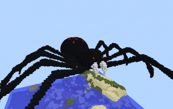 Massive 3D Black Spider