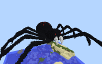 Massive 3D Black Spider