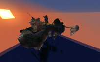 Floating island spawn perfect for SMPs and other servers